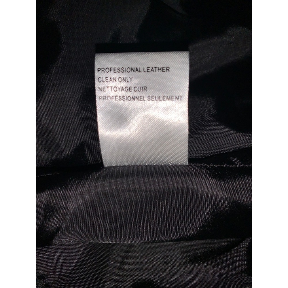 BB Dakota Women's Black 100% Leather Skirt Size 8 - Picture 5 of 9